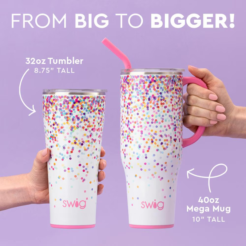 Swig | Ultimate Howdy Holidays Mega Mug – 40 oz Insulated Tumbler