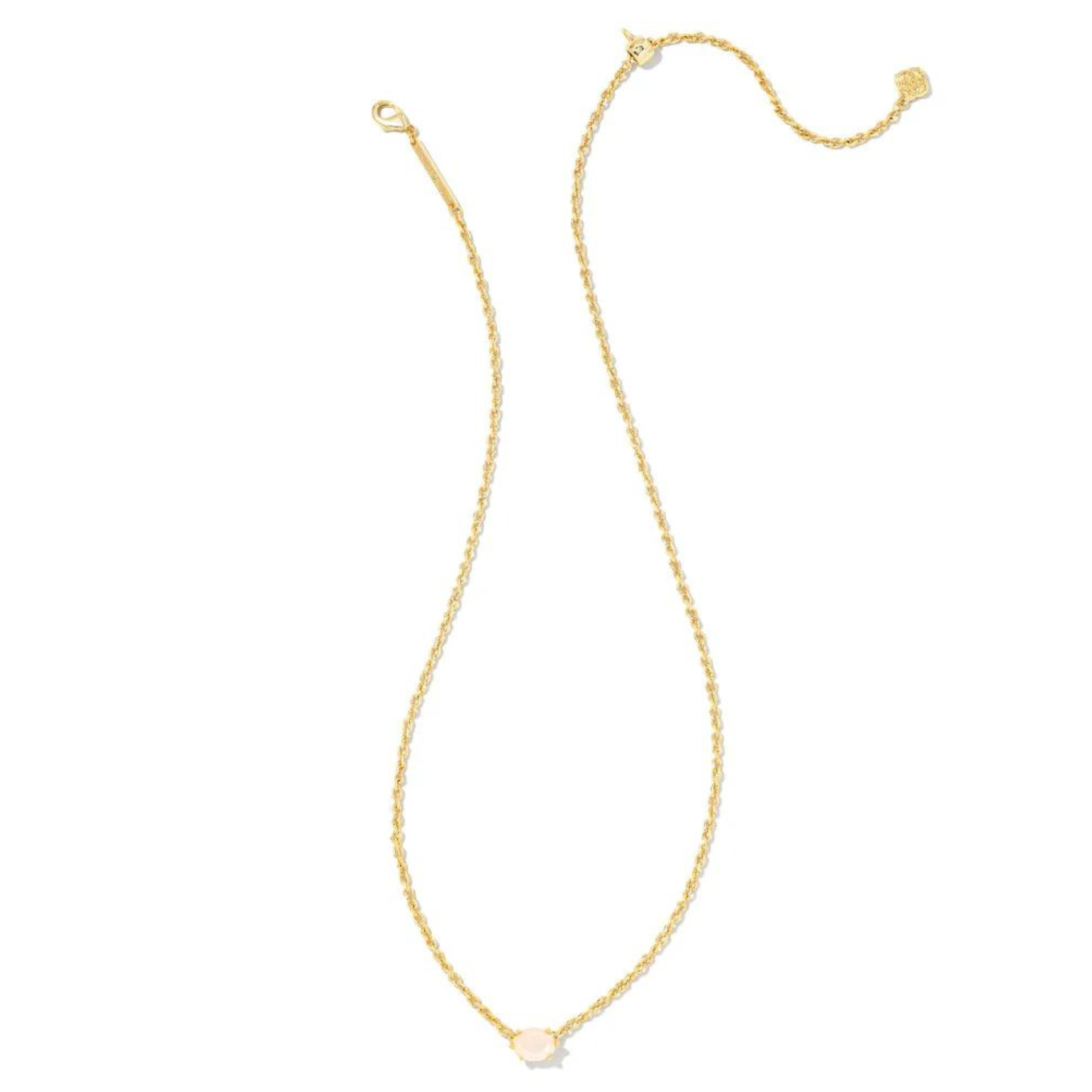 Kendra Scott | Premium Cailin Champagne Opal Pendant Necklace in 14k Gold
