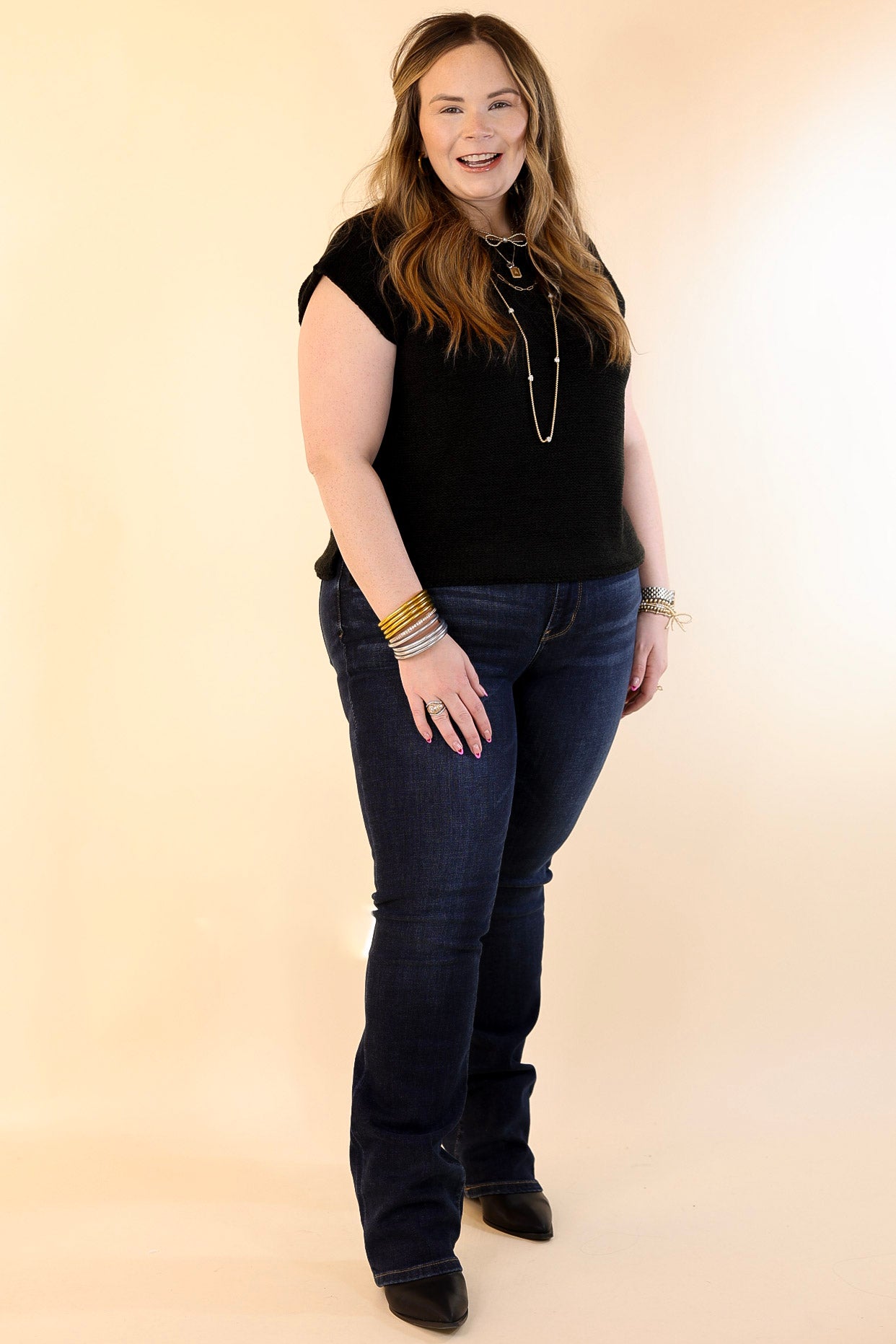 Judy Blue | Premium Bootcut Jeans - Ultimate Dark Wash Staple